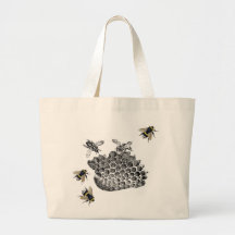 Vintage Bees Bags
