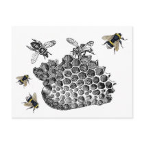 Vintage Bees Post Cards