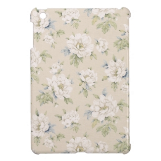 Vintage beige floral design