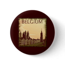 Vintage Belgium Pinback Button