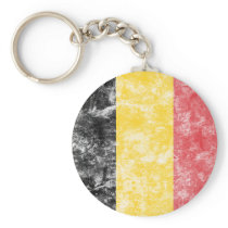 Vintage Belgium Flag Keychains