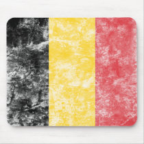 Vintage Belgium Flag Mousepads