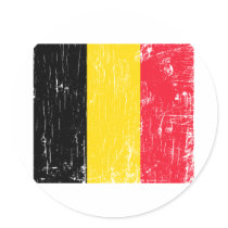 Vintage Belgium Sticker