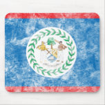 Vintage Belize Flag Mouse Pads