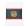 Vintage Belize Flag Postcard