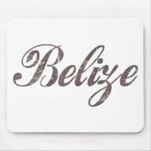 Vintage Belize Mousepad