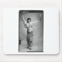 Vintage Belly Dancer Mousepads