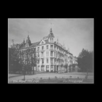 Vintage Bergen Hotel Postcard