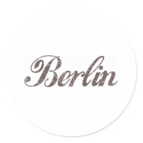 Vintage Berlin stickers