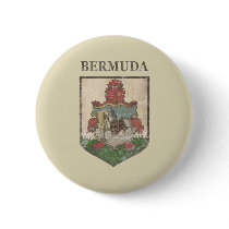 Vintage Bermuda Coat Of Arms Pin