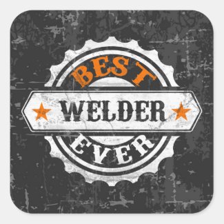 Vintage Best Welder Stickers