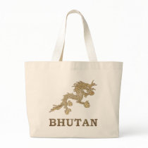 Vintage Bhutan Tote Bag