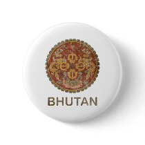Vintage Bhutan Pinback Buttons