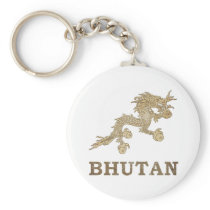 Vintage Bhutan Key Chain