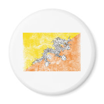 Vintage Bhutan Refrigerator Magnets
