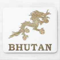 Vintage Bhutan Mouse Pads