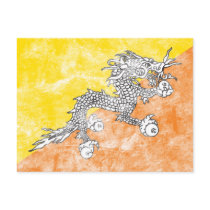 Vintage Bhutan Post Cards