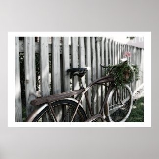 Vintage Bicycle1 Poster Print