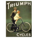 Vintage Bicycle Ad :  Triumph Cycles Tshirts