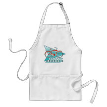 Vintage Bicycle Apron