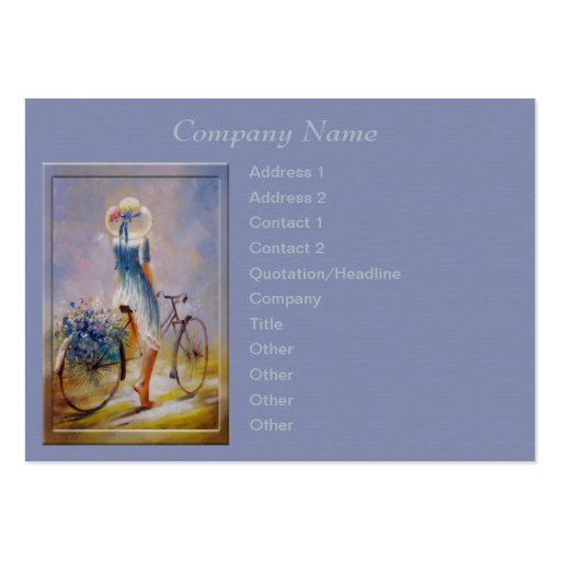 Vintage Bicycle Business Card