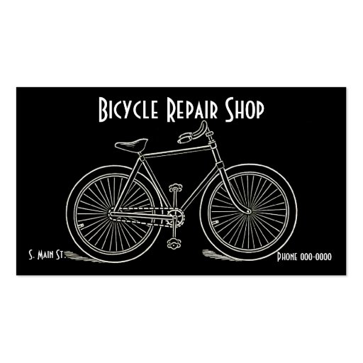 Vintage Bicycle Business Cards