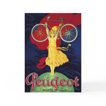 Vintage Bicycle Gifts - Cycles Peugeot cards by VintageCabaret Vintage Bicycle Gifts - Cycles Peugeot cards