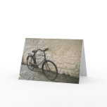 Vintage Bicycle Greeting Card