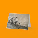 Vintage Bicycle Greeting Card