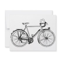 Vintage Bicycle Invite