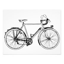Vintage Bicycle Invite