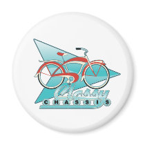 Vintage Bicycle Fridge Magnet