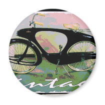 vintage Bicycle magnets by Sirwilliamdesigns vintage Bicycle magnets