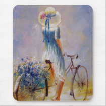 Vintage Bicycle Mousepad mousepads