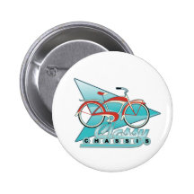 Vintage Bicycle Pinback Buttons