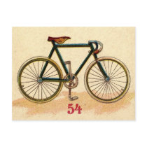 Vintage bicycle post cards