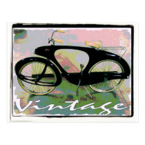 vintage Bicycle postcards