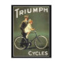 Vintage Bicycle Postcard :  Triumph Cycles