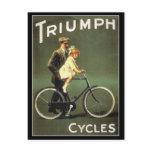 Vintage Bicycle Postcard :  Triumph Cycles
