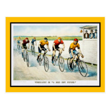 Vintage Bicycle Postcard:  :Wheelmen