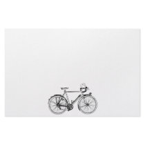 Vintage Bicycle Stationery Design