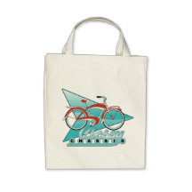 Vintage Bicycle Tote Bag