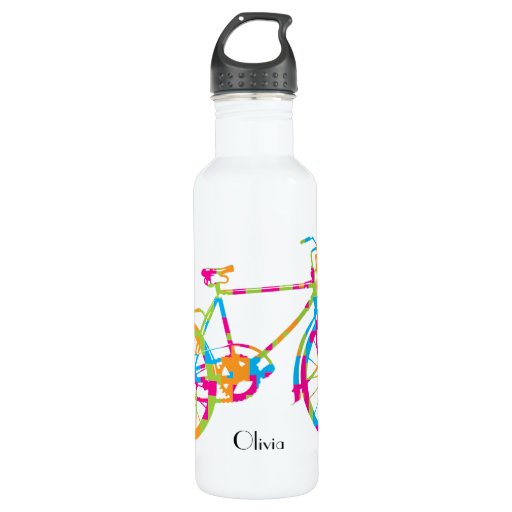 Vintage Bicycle Water Bottle Zazzle