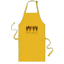 Vintage bicycles aprons
