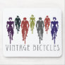 Vintage bicycles mouse mat
