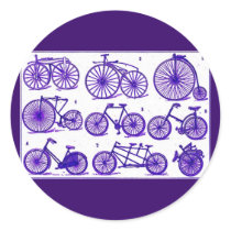 Vintage Bicycles stickers by Cardgallery Vintage Bicycles stickers