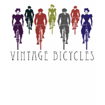 Vintage bicycles t-shirts by nassosvakalis Vintage bicycles t-shirts