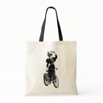 Vintage Bicyclist Bag
