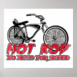 Vintage bike poster