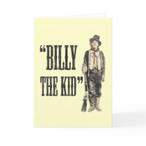 Vintage Billy the Kid Card